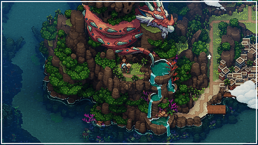 Die Oberwelt von Sea of Stars.