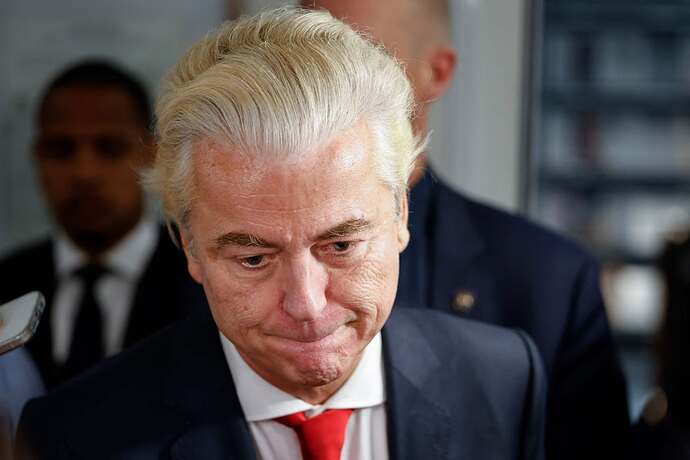 Niederlande Geert Wilders