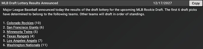 Draft Lottery