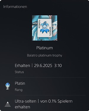 Platin-Trophäe #104
