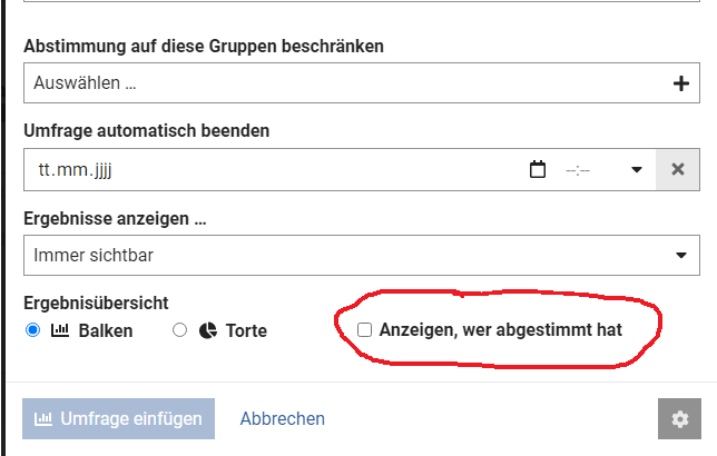 Umfrage 2