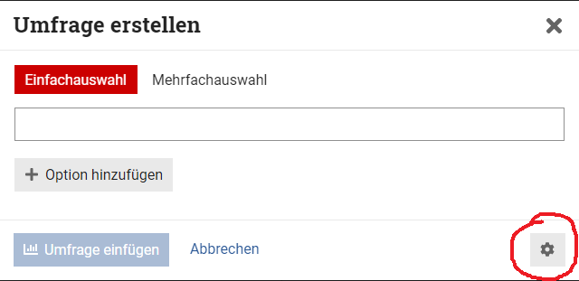 Umfrage 1
